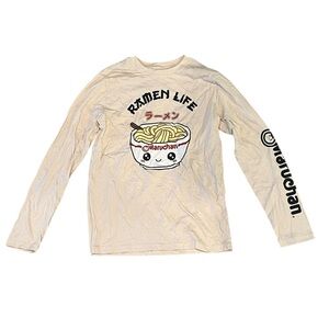 Maruchan Ramen Life Long Sleeve Shirt | Kids Size Large (10/12)